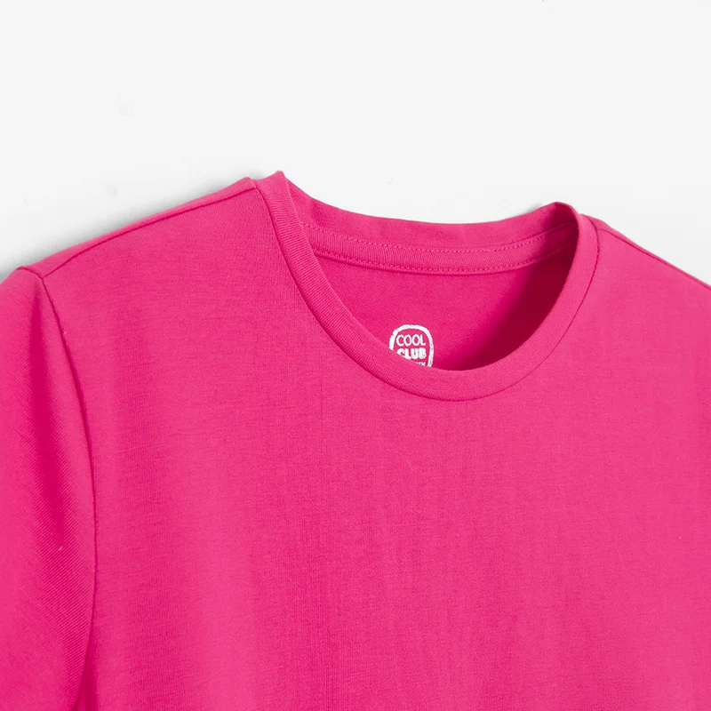 Cool Club by SMYK CCG3211459 PINK COTTON DRESS S/S