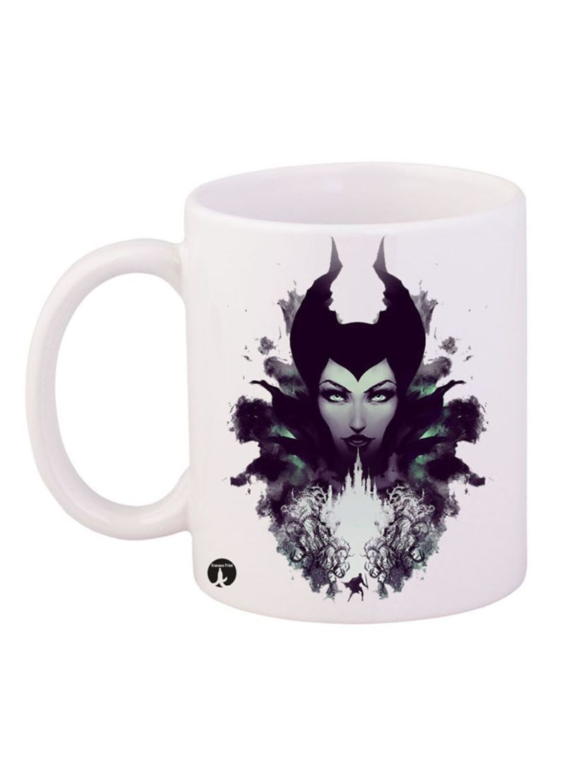 RKN Printed Mug White/Black/Green 12ounce