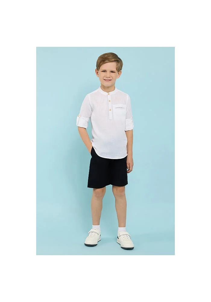 R&b Solid Shorts with Drawstring Waist