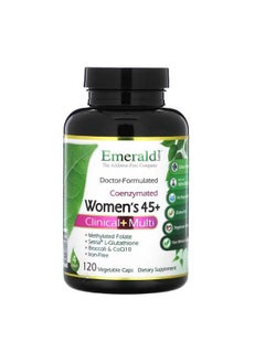 Emerald Laboratories Womens 45 Clinical  Multi 120 Vegetable Caps  - Image 1