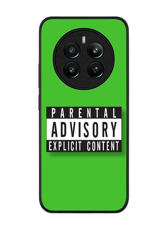 Stylizedd Rugged Black edge case for Realme 12 Plus 5G / Realme 12 4G, Slim fit Soft Case Flexible Anti Drop TPU Gel Thin Cover -  Explicit Content - Image 1