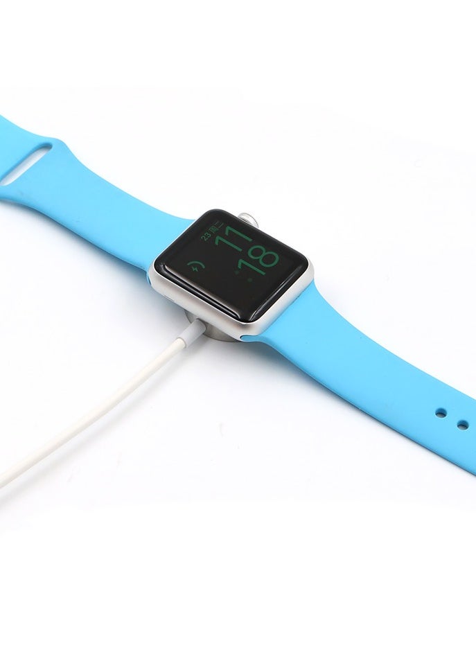 ELTRAZONE Fast Wireless Magnetic Charger for Smart Watches Series – Compatible with Apple Watch & Other Smartwatch Models – White Compact Wireless Charging Dock with Efficient, Safe & Quick Power Delivery - Image 5