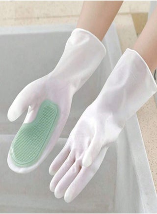 Dishwashing Gloves cleaning brush non-slip insulation gloves Kitchen Gloves 1 pair - pzsku/ZBFF46990218E946B1609Z/45/_/1720440011/07533c73-421a-4e02-9c68-b4be55c498a3