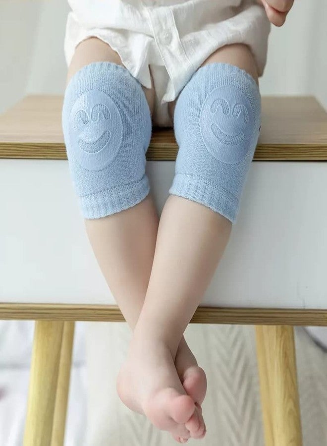 FEWORLD Baby Knee Pads for Crawling, Anti-Slip Padded Stretchable Elastic Cotton Soft Breathable Comfortable Knee Cap Elbow Safety Protector Random Color - Image 3