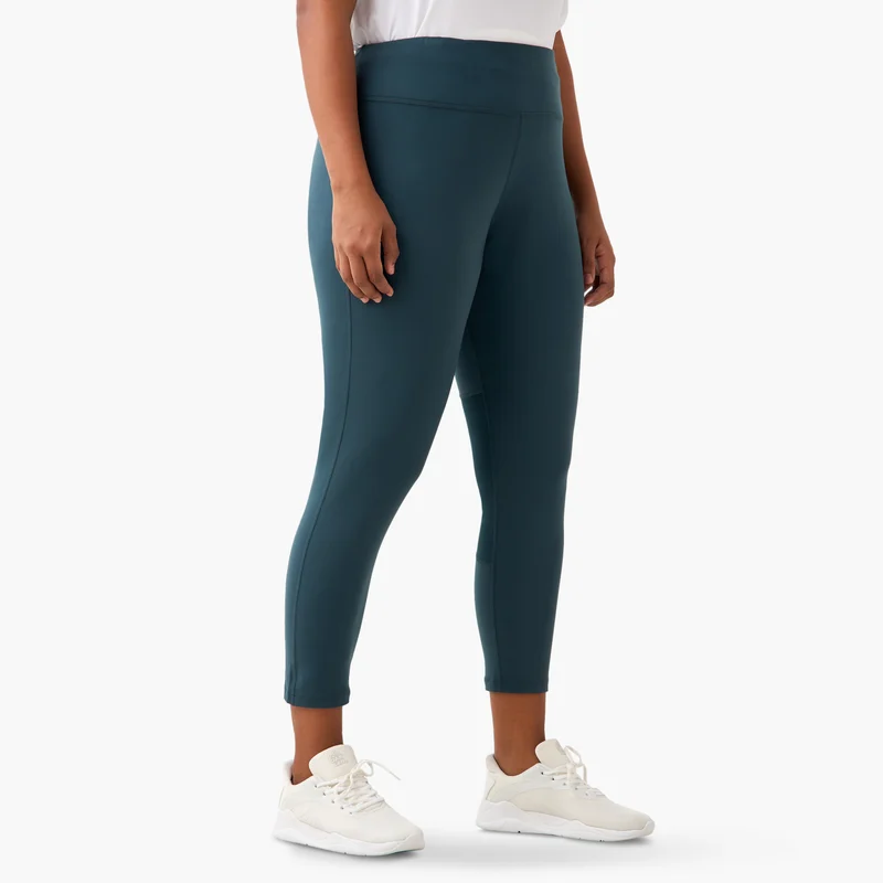 Panelled Leggings with Zip Pocket