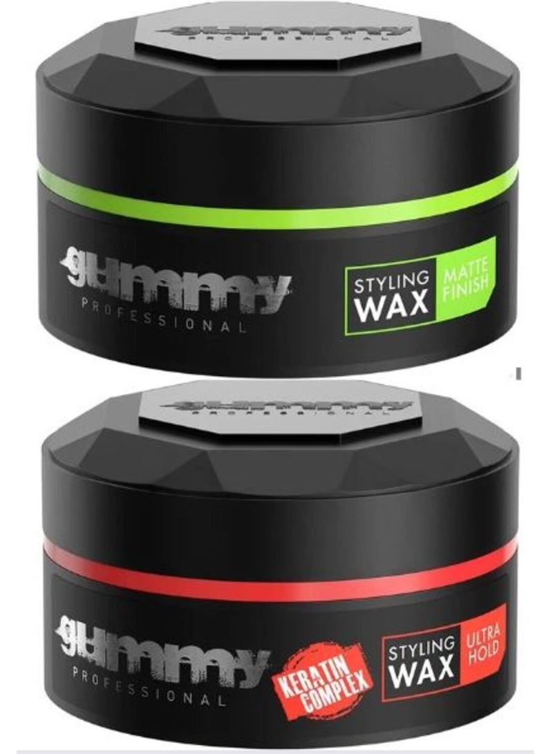 غامي مجموعة شمع التصفيف الاحترافية من غومي - لمسة نهائية غير لامعة وثبات فائق - 150 مل - Image 1