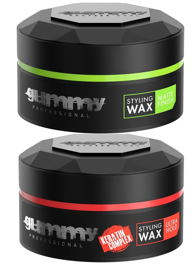 غامي مجموعة شمع التصفيف الاحترافية من غومي - لمسة نهائية غير لامعة وثبات فائق - 150 مل - Image 2