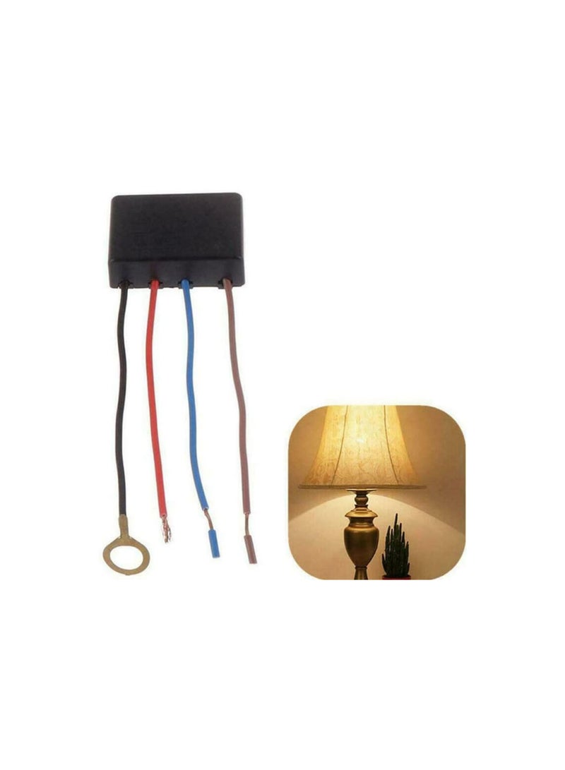 Touch Light Dimmer Switch Control Sensor, Table Lamp No Noise Universal 3 Way Dimmer Durable Module 220V Switch Control