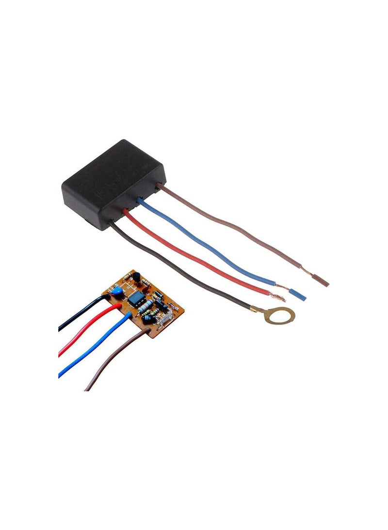 Touch Light Dimmer Switch Control Sensor, Table Lamp No Noise Universal 3 Way Dimmer Durable Module 220V Switch Control