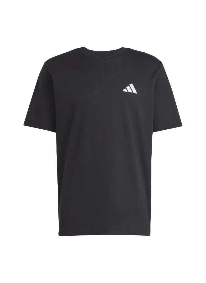 Adidas adidas impossible is nothing men graphic t-shirt