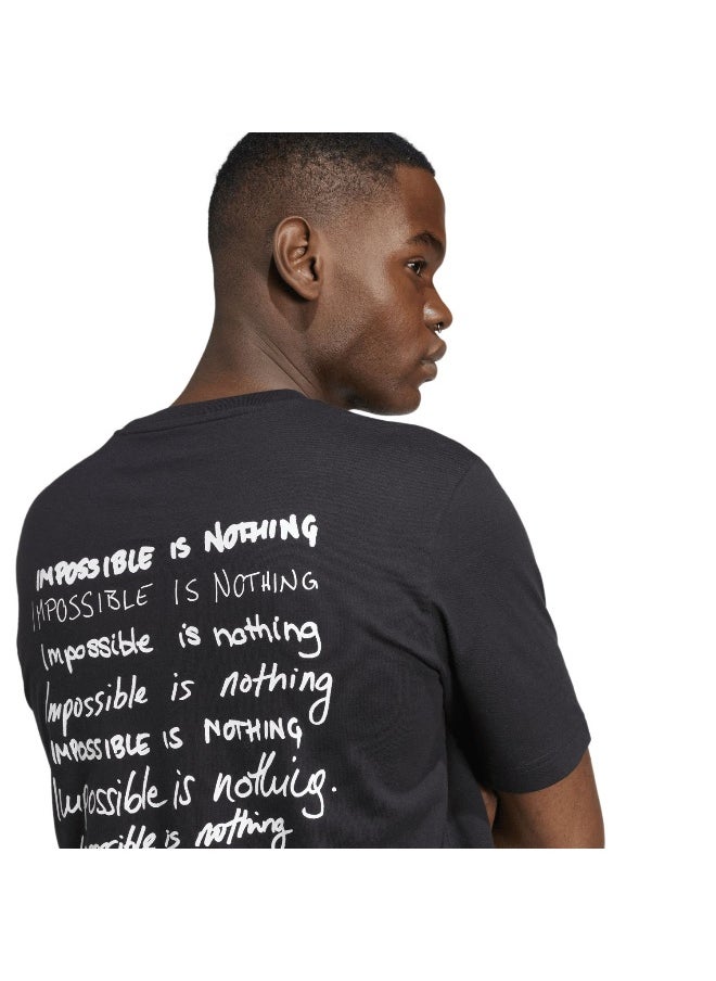 Adidas adidas impossible is nothing men graphic t-shirt  - Image 5