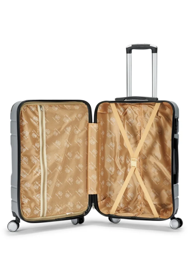 LIMRA Travel bag set consisting of 4 luggage bags, size 32"/28"/24"/20 inchesSilver