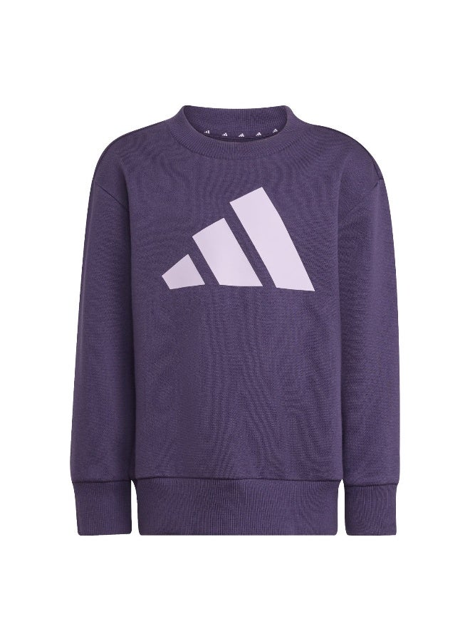 Adidas Lk Bl Fl Jog Purple Training Suits For Kids 3-4Y - Image 2