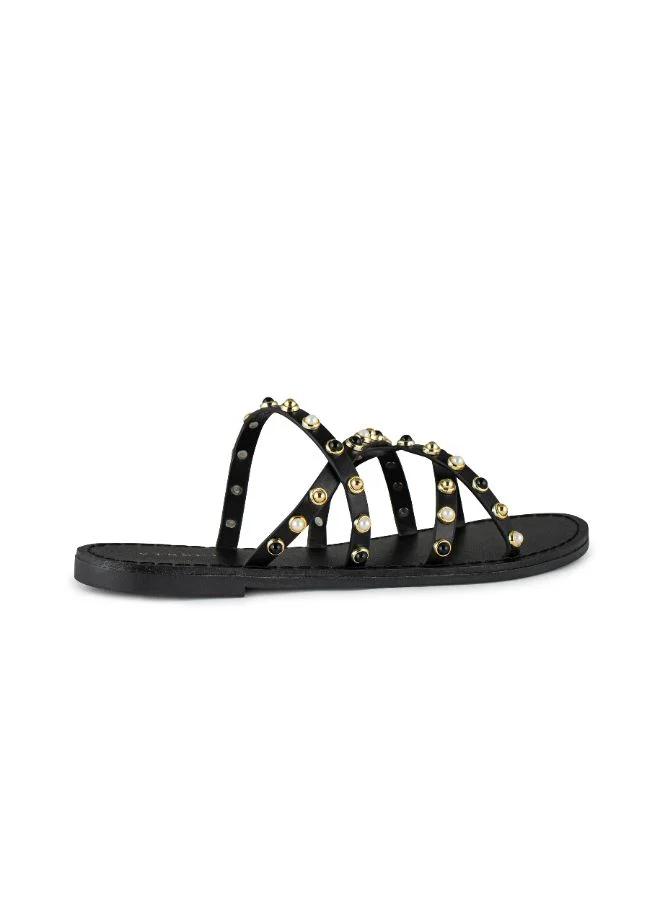 Vincci Multi Strap Low Heel Sandals