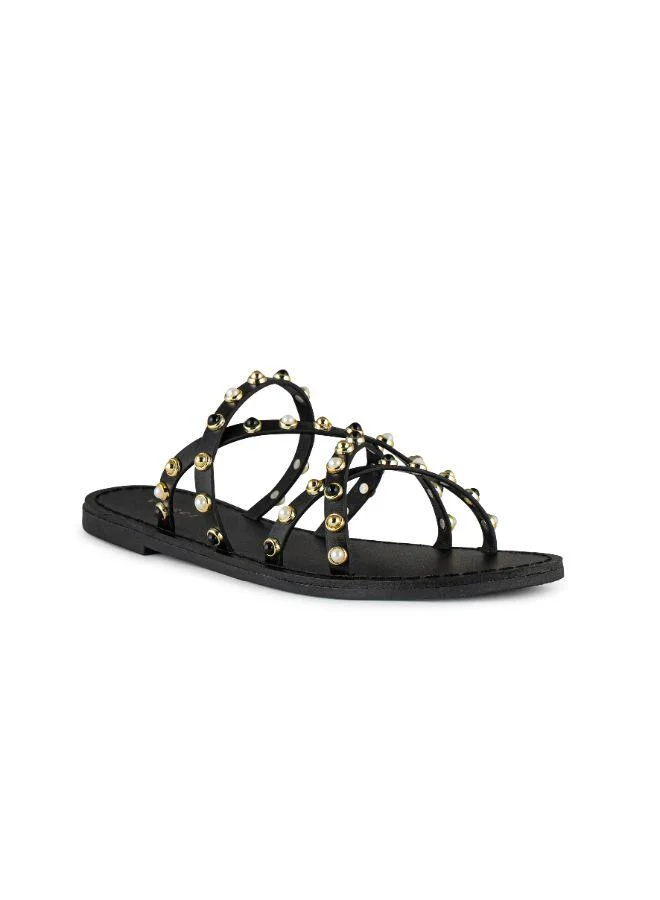 Vincci Multi Strap Low Heel Sandals