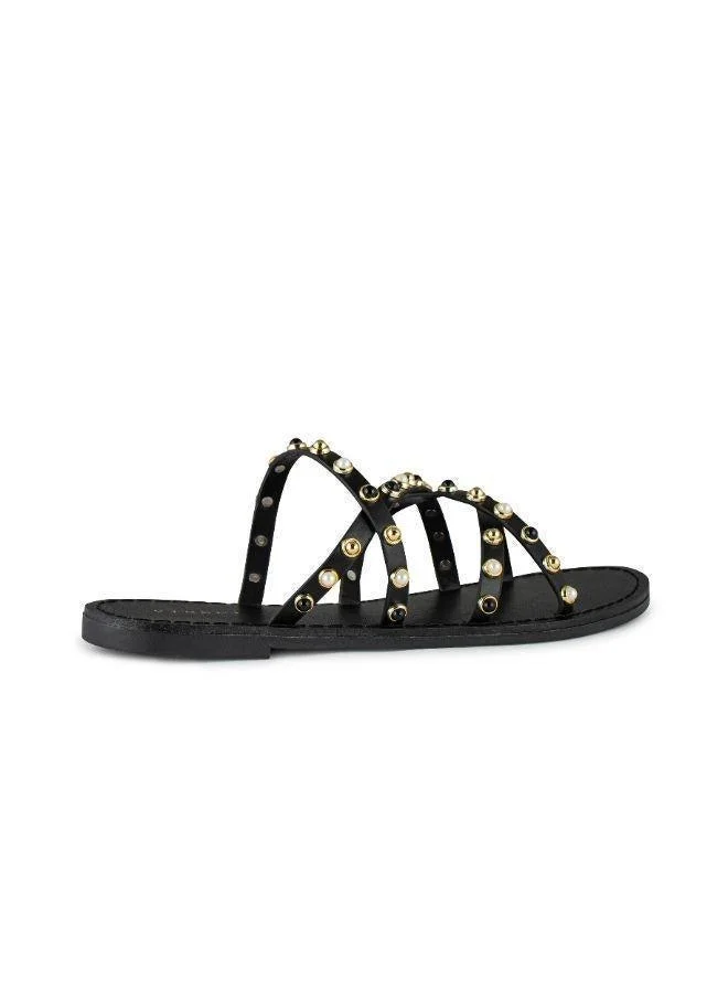Vincci Multi Strap Low Heel Sandals