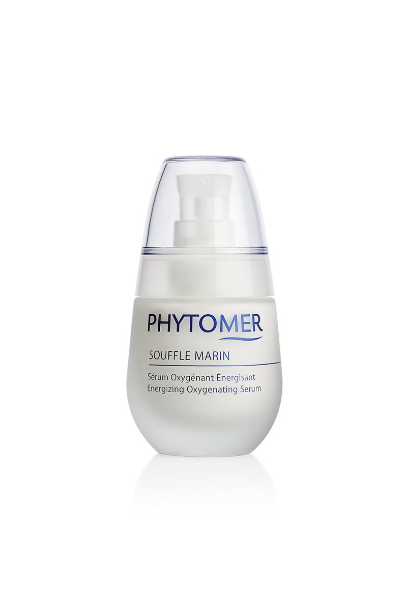Phytomer Souffle Marin Energizing Face Serum | Oxygenating Anti Aging Serum for Face & Neck | Facial Cream Moisturizer Corrects Dull Skin | Protects & Hydrates | 30ml - Image 1