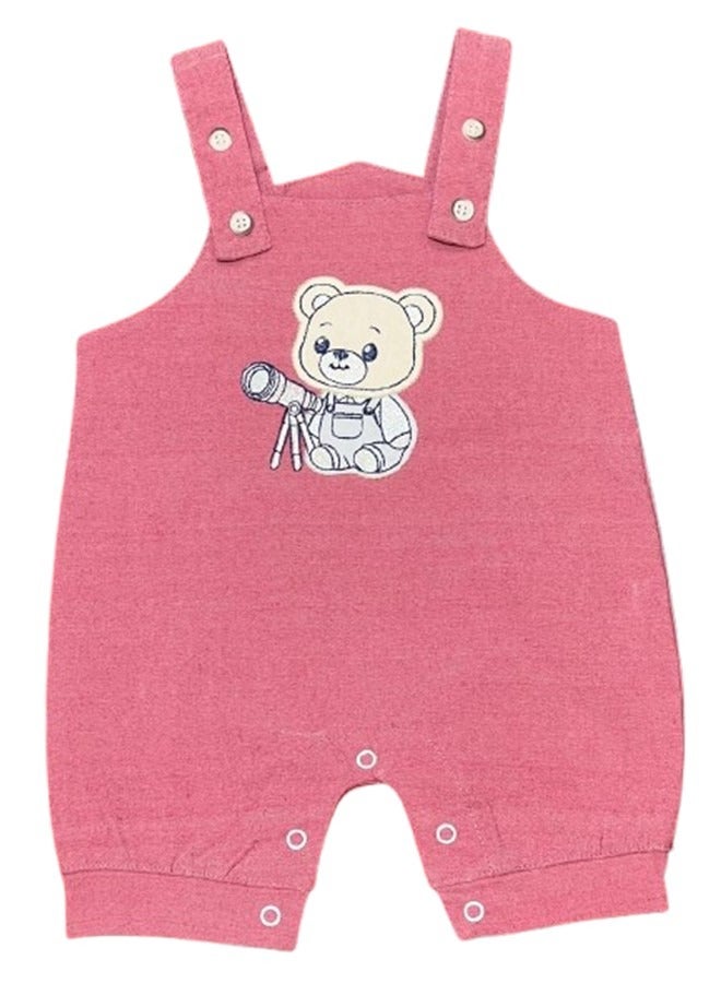 Baby Romper Set, 2 Pcs – T-Shirt & Romper, Soft and Comfortable - Image 3