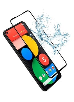 CATANES واقي شاشة Google Pixel 5 مضاد للخدش من الزجاج المقوى شفاف عالي الدقة من الحافة إلى الحافة تغطية كاملة 9H غلاف ملائم للجراب مقاس 6.0 بوصة  - Image 4