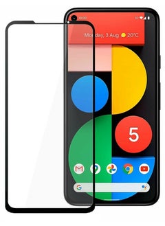 CATANES واقي شاشة Google Pixel 5 مضاد للخدش من الزجاج المقوى شفاف عالي الدقة من الحافة إلى الحافة تغطية كاملة 9H غلاف ملائم للجراب مقاس 6.0 بوصة  - Image 1