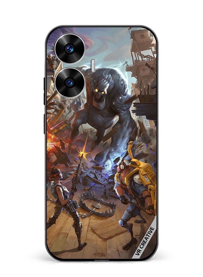 VR CREATIVE Protective Case Cover For Realme C55 Fortnite Design Multicolour - Image 1