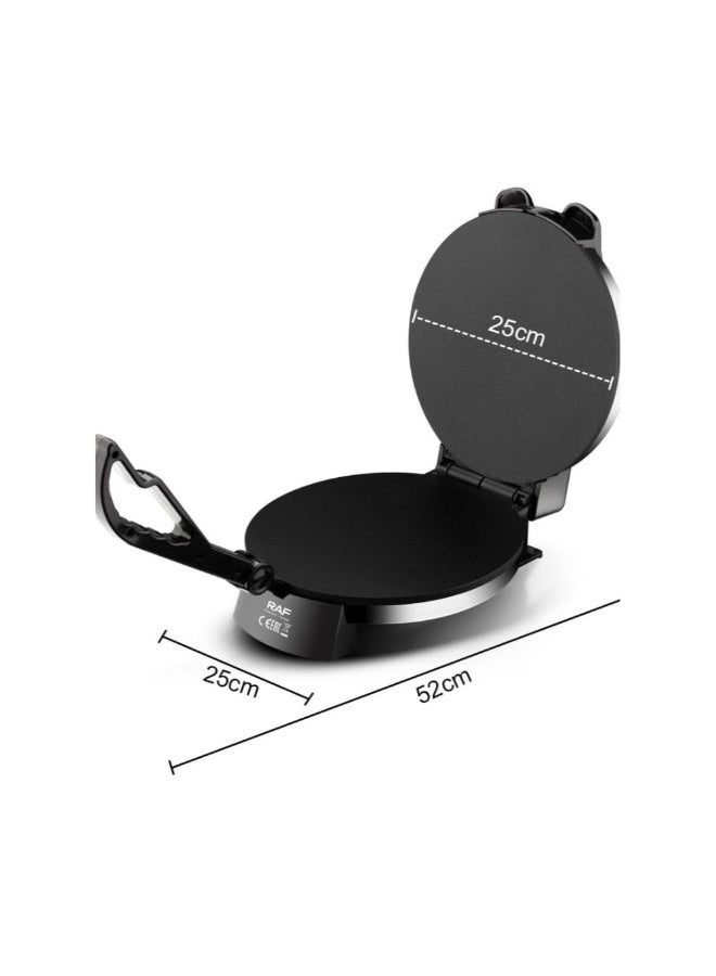 RAF Roti Maker Electric Non-stick Plate R509 1800W Double Sided Heating - Image 2