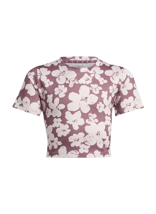 Adidas adidas Jg Tr-Es Pri T Red Training T-Shirts 5-6Y