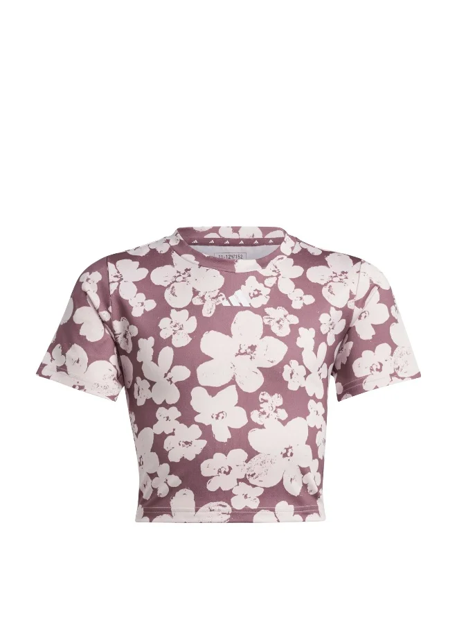 Adidas adidas Jg Tr-Es Pri T Red Training T-Shirts 5-6Y