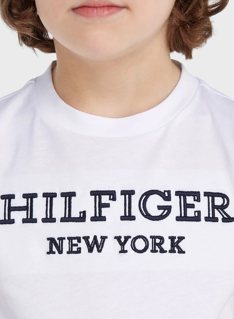 TOMMY HILFIGER Youth Logo T-Shirt