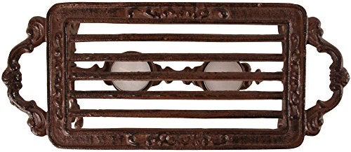 Esschert Design لوحة تسخين من الحديد الزهر من إيشكرت ديزاين USA - Image 3