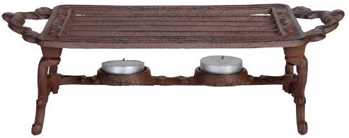 Esschert Design لوحة تسخين من الحديد الزهر من إيشكرت ديزاين USA - Image 5