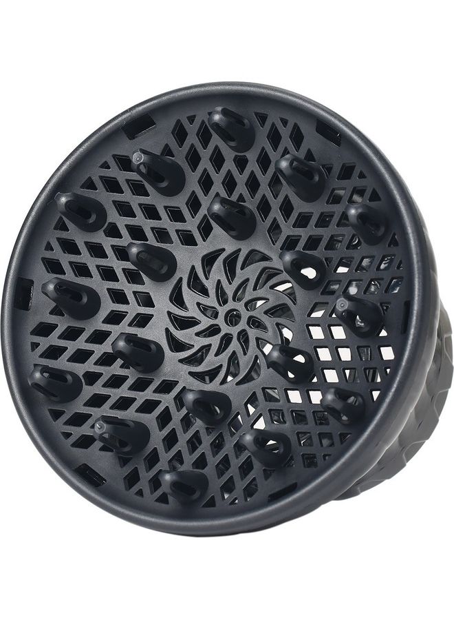 NIBEMINENT Hair Dryer Diffuser Black 17x17x12cm - Image 1