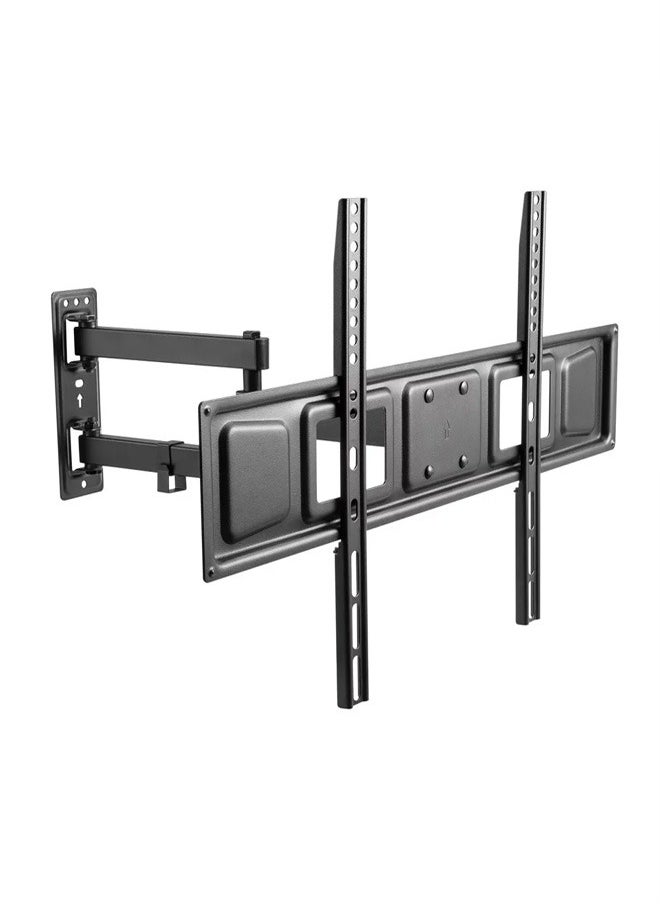 Skill Tech SH 70P Swivel TV Wall Mount for 37"-70" Screens, VESA 600x400, Wall Profile 71mm–431mm, Max Load 35kg – Black  - Image 1