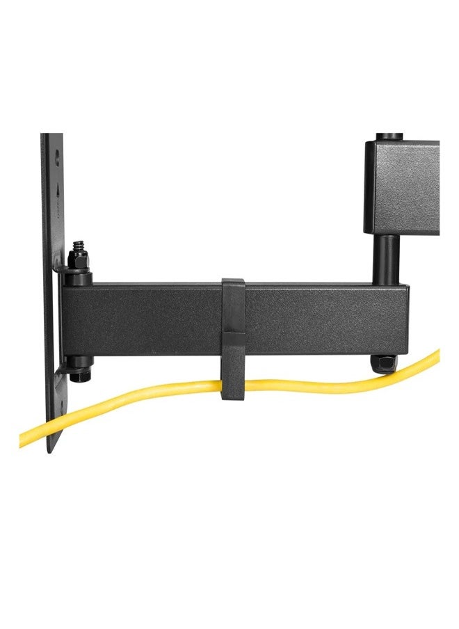 Skill Tech SH 70P Swivel TV Wall Mount for 37"-70" Screens, VESA 600x400, Wall Profile 71mm–431mm, Max Load 35kg – Black  - Image 2