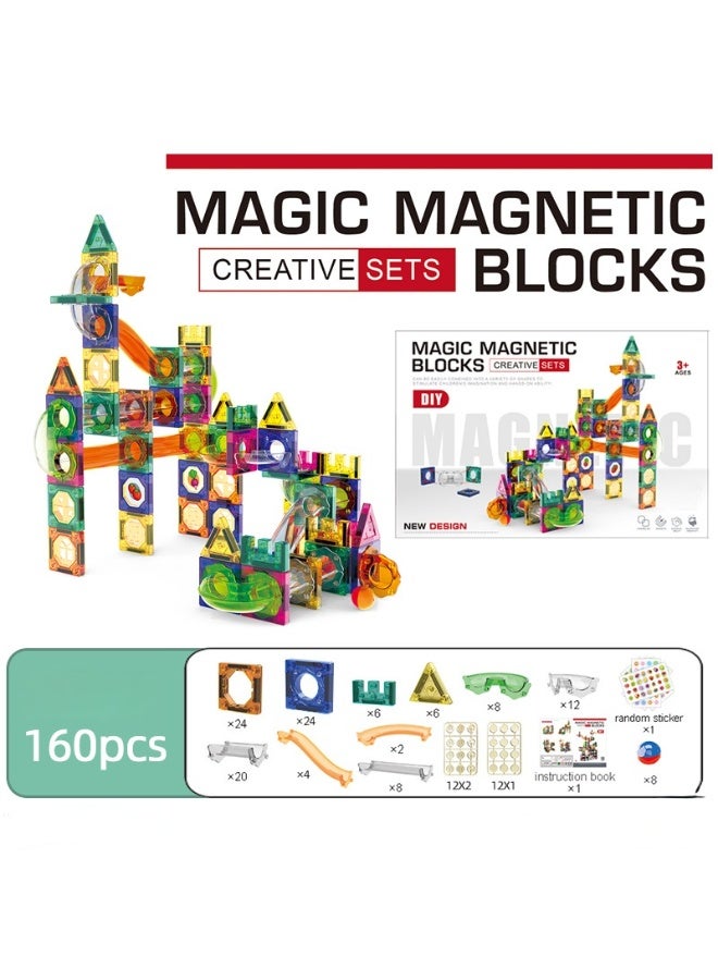 جاياتو مكعبات مغناطيسية في الانزلاق -حوالي 160PC. - Image 1