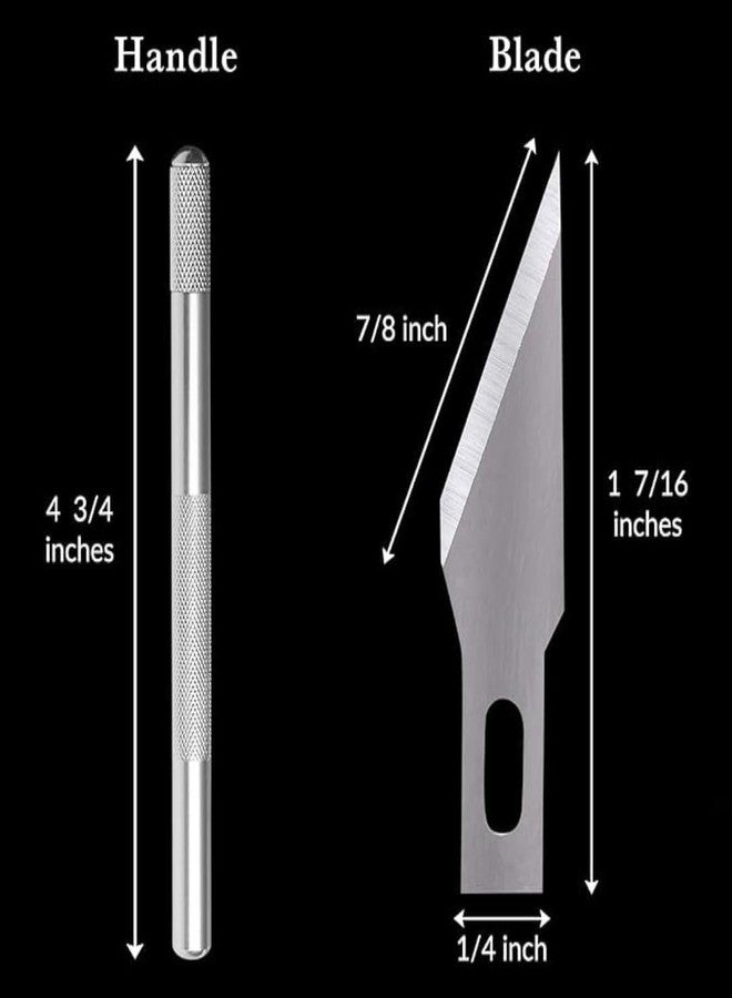 Qatalitic Detail Pen Cutter- Crafts Steel Cutter Tool with 5 Interchangeable Sharp Blades - Image 2