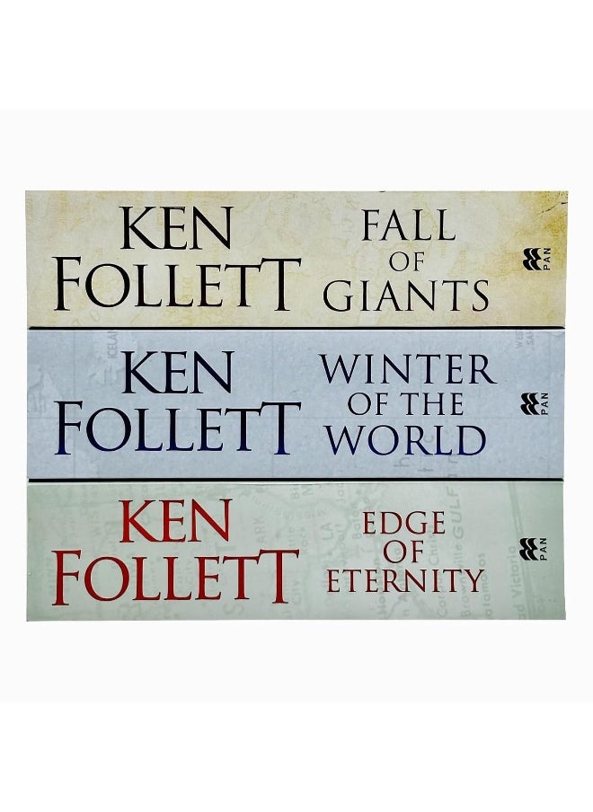 null - Ken Follett Century Trilogy War Stories Collection 3 Books Set (Fall of Giants, Winter of the World , Edge of Eternity) - Image 1