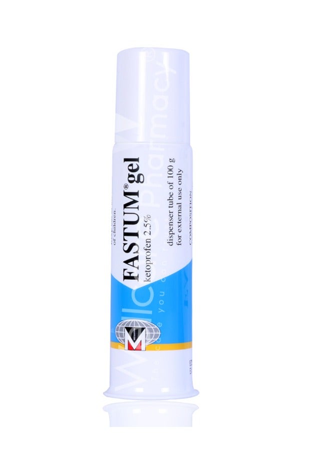 Fastum Gel Dispenser Tube Of 100g - Image 3