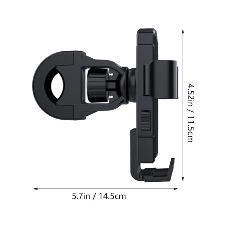 Motorcycle Phone Holder Handlebar Mount For Navigation Compatible With Smartphones And Scooters Sturdy Clamp Cell Phone Holder For Riders - Image 3