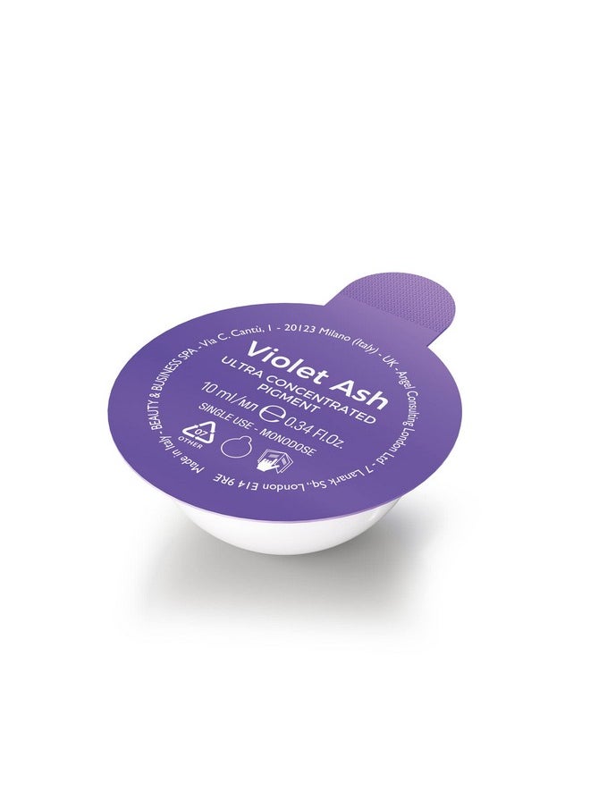 ALFAPARF MILANO Lfaparf Milano Semi Di Lino Sublime Pigments For Blonde Platinum And Silver Hair Violet Ash .21 Revives Tones And Hair Color Removes Yellow And Corrects Brassiness Floral 0.34 Fl. Oz.  - Image 3