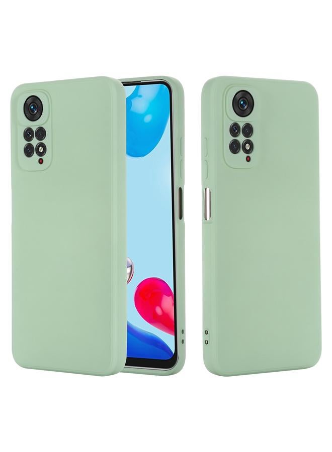 erorex Case For Xiaomi Redmi Note 11S / Note 11 4G Pure Color Liquid Silicone Shockproof Full Coverage Phone Case - Image 2