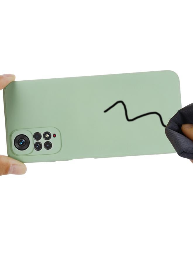 erorex Case For Xiaomi Redmi Note 11S / Note 11 4G Pure Color Liquid Silicone Shockproof Full Coverage Phone Case - Image 5