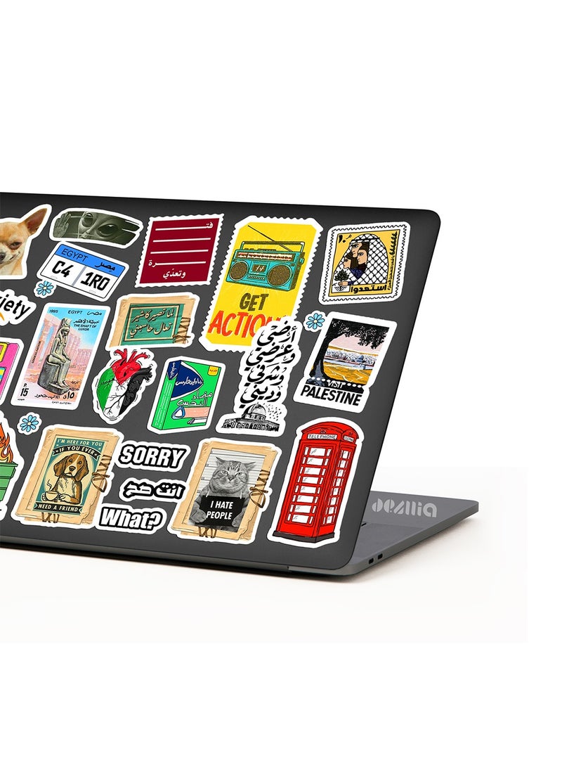 ديزليا ملصقات وإستيكرات لاب توب - SSL/10 - كوليشكن عشوائي2 - للابتوب والموبايل والكمبيوتر - Image 1