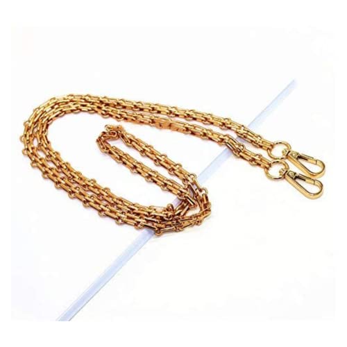 LONG TAO 47" DIY Iron Chain Strap Handbag Chains Accessories Purse Straps Shoulder Cross Body Replacement Straps (Gold) - Image 3
