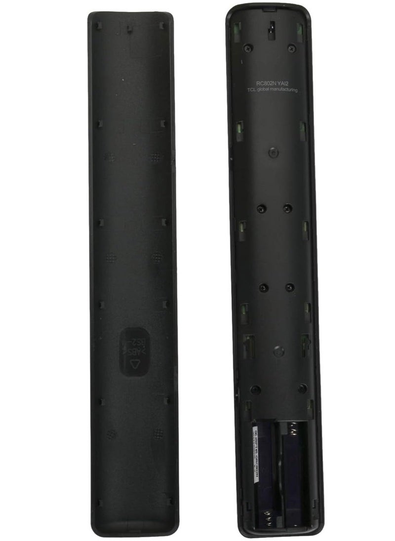 BGM Remote Control Replace Compatible with TCL TV 40DS500 43DP640 F40S5916 F43S5916 H32S5916 U43P6006 U49P6016 U55P6016 U55P6046 U60P6026 06-IRPT45-GRC802N RC802N S6 S6000 S6500 with battery  - Image 4