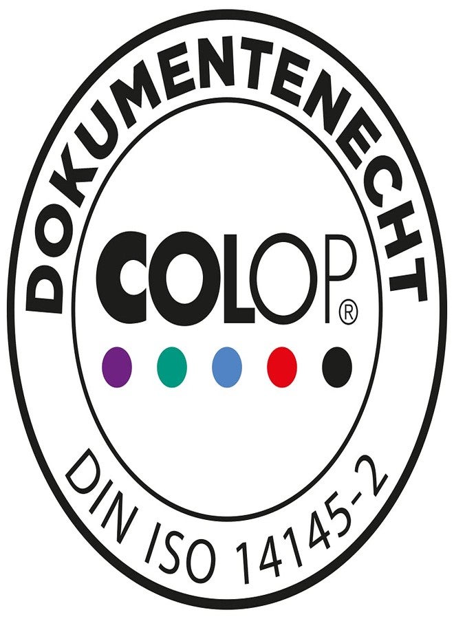 كولوب وسادات حبر بديلة سوداء لطابعة COLOP E/40 - عبوة من قطعتين | 107202 | وسادات حبر سوداء متوافقة مع طابعتي COLOP Printer 40 و Printer 40/2، طقم طوابع يمكنك تركيبه بنفسك - Image 4