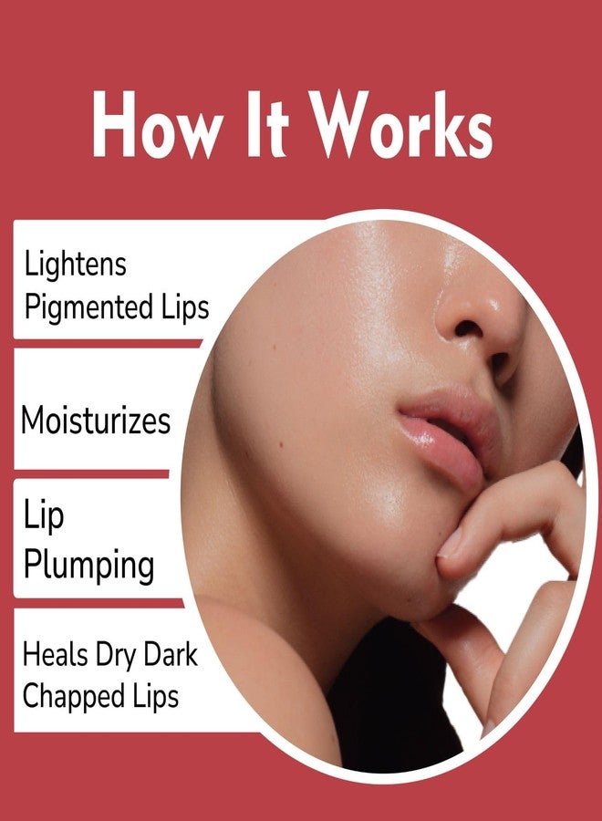 Dermistry Coffee Exfoliating Lightening Brightening Lip Scrub Natural Sugar Coconut Oil Damage Repair & Healing for Men Women (Coffee Lip Scrub & Strawberry Lip Balm Pack of_2 - Image 4