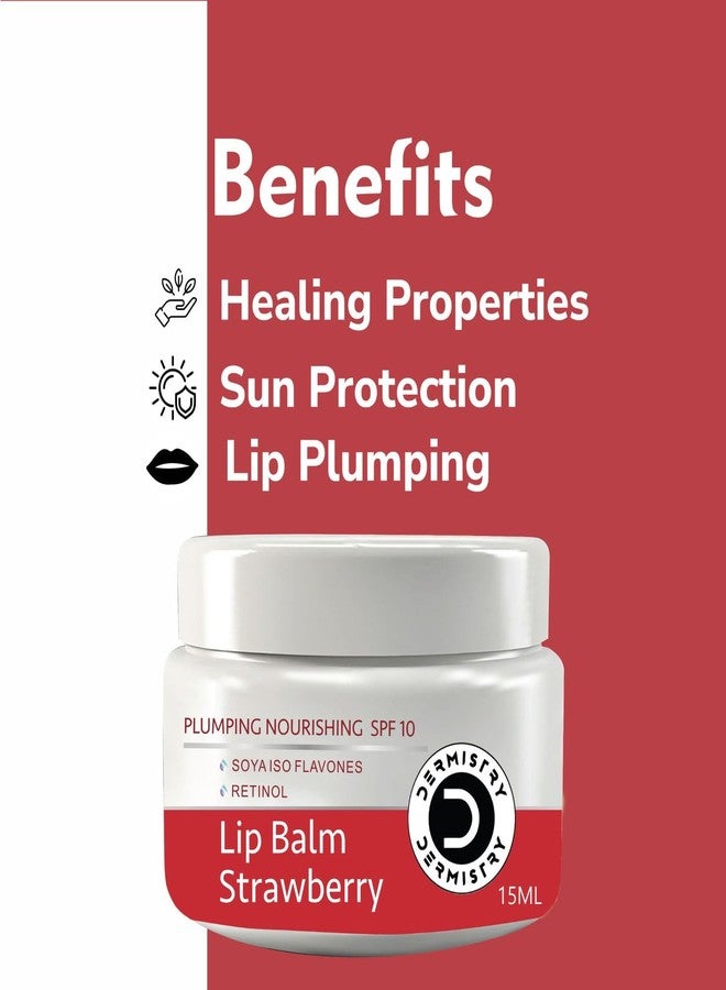 Dermistry Coffee Exfoliating Lightening Brightening Lip Scrub Natural Sugar Coconut Oil Damage Repair & Healing for Men Women (Coffee Lip Scrub & Strawberry Lip Balm Pack of_2 - Image 3