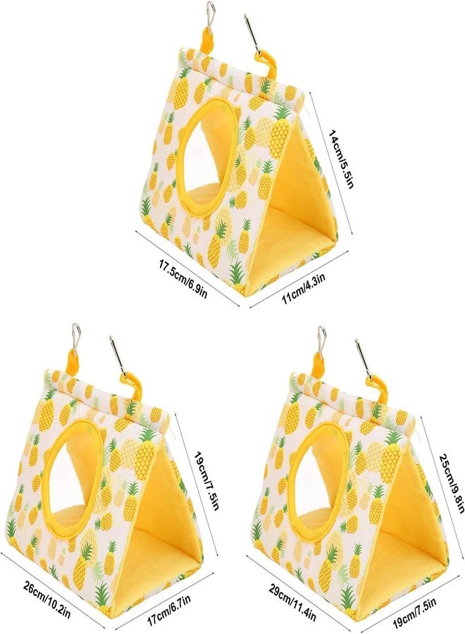 Zerodis Parrot Hammock, Birds Hammock Hut Bird Bed House Tent Budgie Shed Hanging Snuggle Cave Nest for Lovebirds Cockatiels - Image 5