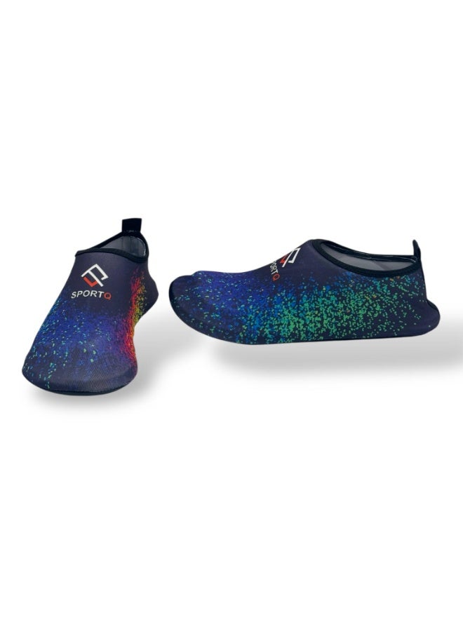SportQ SportQ® Easy-to-Wear Beach Sandals for Kids, Men & Women Comfortable, Flexible Sole for Protection from Rocks and Hot Sand Quick-Drying Water Shoes for Swimming, Snorkeling, Surfing, Kayaking, Beach, Walking & Yoga  - Image 2